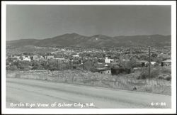 Bird's Eye View of Silver City Postcard