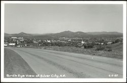 Bird's Eye View of Silver City Postcard