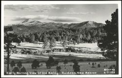 Early Morning View Of Old Baldy Postcard