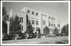 Curry County Court House Postcard