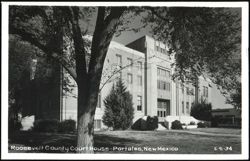Roosevelt County Court House Postcard