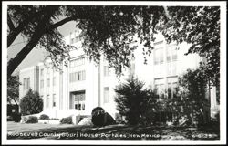 Roosevelt County Court House Postcard