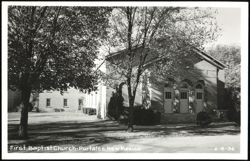 First Baptist Church, Portales Postcard