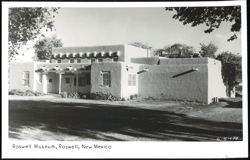 Roswell Museum building exterior Postcard