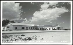 Ed Hammack Service Station & Salt Flats Cafe Postcard