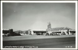 La Posta Motor Lodge Postcard