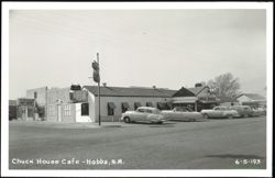 Chuck House Cafe and Furniture Barn, Hobbs, NM Postcard