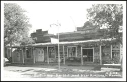 Lincoln Saloon - Built In 1881 - Bar Still Used Postcard
