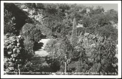 Chinese Sunken Garden, Breckenridge Park Postcard