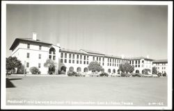 Medical Field Service School, Ft. Sam Houston Postcard
