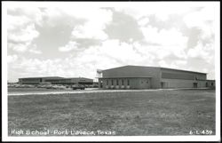 High School, Port Lavaca Postcard