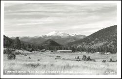 Sierra Blanca Peak - Altitude 12,003 Ft., Ruidoso, New Mexico Postcard