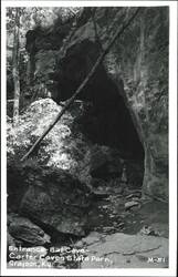 Entrance - Bat Cave - Carter Caves State Park Postcard