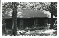 Cottage - Carter Caves State Park Postcard
