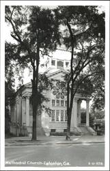 Methodist Church, Eatonton, Georgia Postcard