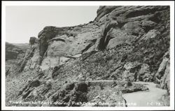 The Apache Trail Entering Fish Creek Canyon Postcard