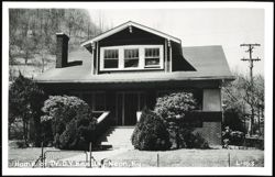 Home of Dr. D.V. Bentley Postcard