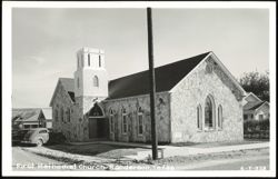 First Methodist Church, Sanderson, Texas Postcard