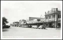 Street Scene - Cotulla, Texas Postcard