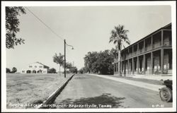 Scene At Fort Clark Ranch Postcard
