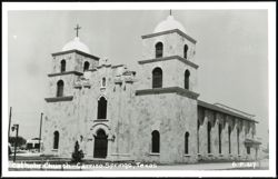 Catholic Church, Carrizo Springs Postcard