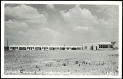Cross-Y Tourist Court, Trailer Camp, Lunch Postcard