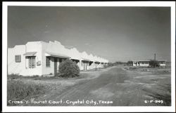 Cross-Y Tourist Court Postcard