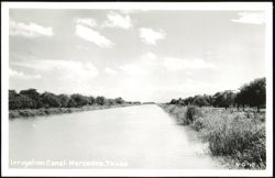 Irrigation Canal Postcard