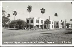 Bayview Apartments, Port Isabel, Texas Postcard