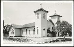 Falfurrias Catholic Church Postcard