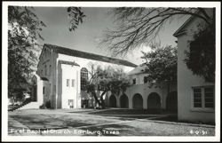 First Baptist Church, Edinburg Postcard
