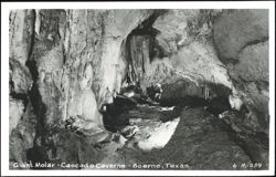 Giant Molar - Cascade Caverns Postcard