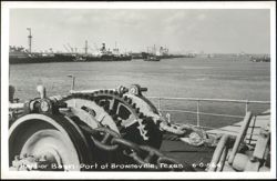 Harbor Basin - Port of Brownsville Postcard