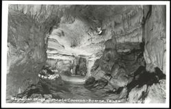 Wagnerian Stage - Cascade Caverns Postcard