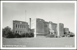 Pharr High School Building Postcard