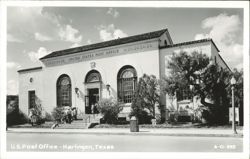 United States Post Office Building, Harlingen Postcard