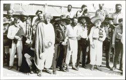 Beard Contest - Charro Days Postcard