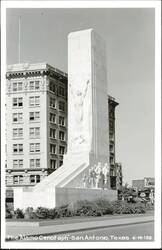 The Alamo Cenotaph Postcard