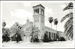 First Methodist Church - McAllen, Texas Postcard