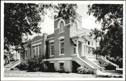 First Christian Church - McAllen, Texas Postcard