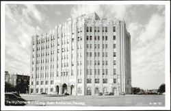 Telephone Building with Ornate Facade Postcard