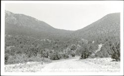 El Capitan Gap in the El Capitan Mountains Postcard