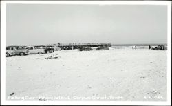 Fishing Pier - Padre Island Postcard