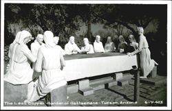 The Last Supper - Garden of Gethsemane Postcard
