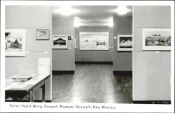 Peter Hurd Wing, Roswell Museum Postcard