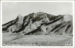 Franklin Mountains Postcard