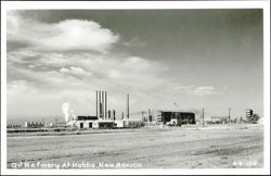 Oil Refinery at Hobbs Postcard