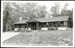 Dining Room - Cherokee State Park Postcard