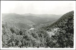 Jenkins Lake from Pound Gap Postcard