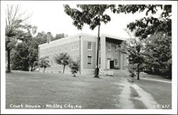 McCreary County Court House, Whitley City, KY Postcard